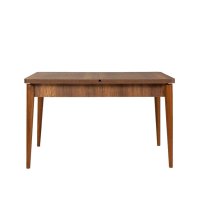 Masa extensibila VINA din nuc, dimensiuni 130-165x80x75 cm - 1