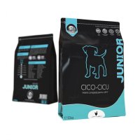 EXTRU-CAN Cico-Cicu Junior pentru Câini, Hrană Uscată pentru Pui, XS-XL, 10kg - 1