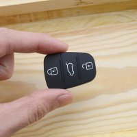 Membrana Cauciuc Butoane Cheie Auto 3 Butoane – Compatibila Hyundai i10, i20, i30, ix35, ix45, Elantra, Tucson, Santa Fe - 9