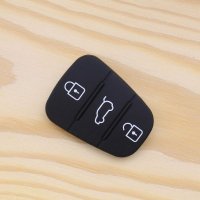 Membrana Cauciuc Butoane Cheie Auto 3 Butoane – Compatibila Hyundai i10, i20, i30, ix35, ix45, Elantra, Tucson, Santa Fe - 8