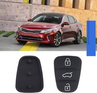 Membrana Cauciuc Butoane Cheie Auto 3 Butoane – Compatibila Hyundai i10, i20, i30, ix35, ix45, Elantra, Tucson, Santa Fe - 6