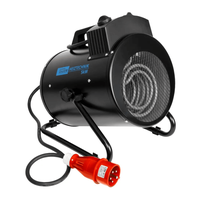 Aeroterma electrica GEH 5000 R Gude 85131, 5000 W, 400 V pentru incalzire rapida - 1