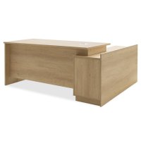Birou Amazon Right Sonoma 180x160 cm - Design Modern si Functionalitate - 1