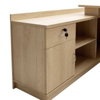 Birou Amazon Right Sonoma 180x160 cm - Design Modern si Functionalitate - 5