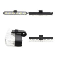 Set 4x6 Lumini LED Tip Stroboscop De Avertizare Flash Rosu si Albastru Alimentare 12V - 1