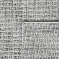 Covor Rotund Giza Gri 200x200 cm pentru Terase si Gradini - 4