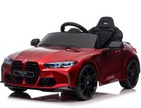 Masinuta electrica BMW M4 pentru copii, 90W, 12V 7Ah, PREMIUM, rosu vopsit - 1