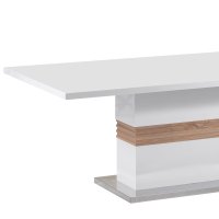 Masa Zoekrin MDF alb 200x100x76 cm - 3