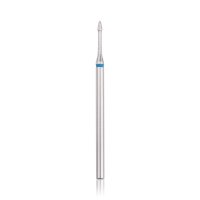 Capăt freza Diamant HEAD cilindru ascuțit, albastru, L- 3,0 mm, Ø1,4 mm - HBD-274BL.014 - Everin.ro - 1
