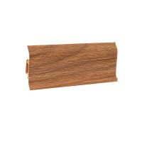 Plinta PVC pentru Parchet Laminat Korner LP55 - 2500mm x 60mm x 22mm - Stejar Roscat - 1