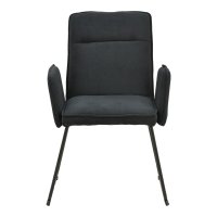 Scaun cu brate Essential Negru 55.5x59x89 cm - 4