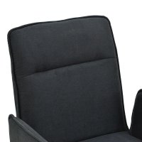 Scaun cu brate Essential Negru 55.5x59x89 cm - 6