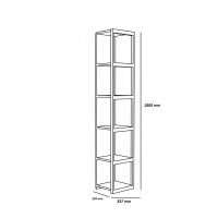 Biblioteca Texas - Negru, Alb - 3