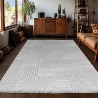Covor Sahara V2 Argintiu 160 x 230cm - 1