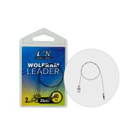 Strune Wolfram L&K, 15kg rezistenta, 2 bucati/plic (Lungime: 35 cm) - 1
