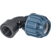 Cot 90° compresiune cu FI, PN 10 si PN 16, Elysee , Dimensiune 110x4",Presiune 16 Bari - 1