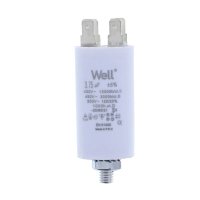 Condensator pornire motor 400V 3.75uF cu pin, Well - 1
