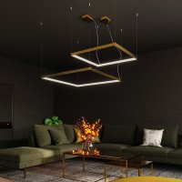 Candelabru LED Tuula Auriu 3000K 100x30x150 cm - 10
