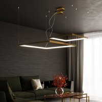 Candelabru LED Tuula Auriu 3000K 100x30x150 cm - 11