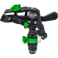 Aspersor Cu Impact Din Plastic Cu Fe, Dimensiune 1/2" , Presiune 2-4 Bari, Debit Maxim 0,45-1,18 M3/h - 1