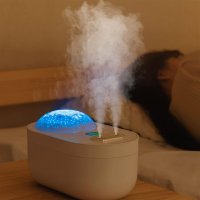 Umidificator de Aer Reincarcabil cu Difuzor de Aroma si Lampa Veghe - 1