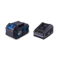 Set acumulator si incarcator Scheppach SBSK4.0 20 V, 4 Ah, 2.4 A - 1