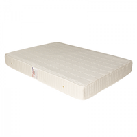 Saltea Superortopedica cu Arcuri, Dimensiuni 130x200 cm, Inaltime 21 cm, Fata Vara/Iarna, Culoare Crem - 1