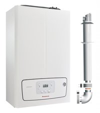 Centrala termica in condensare Immergas Victrix Tera 24/28 V3, 24 kW, incalzire si ACM, cu kit de evacuare inclus - 1