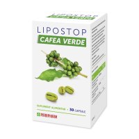Lipostop Cafea Verde - 30 Capsule Parapharm pentru Sprijin Metabolism - 1