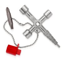 Cheie multifunctionala Knipex 00 11 04, 10 in 1 pentru instalatii - 1