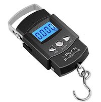 Cantar Electronic MRG P-WH-A08, Capacitate 50 Kg, Ecran Digital, Culoare Neagra - 1