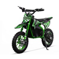 Motocicleta electrica NITRO Eco Fossa, 1000W, 36V, cu limitator de viteza, verde - 1