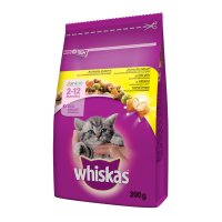 WHISKAS Junior Pui - Hrană Uscată pentru Pisici Tineri, 300g - 1