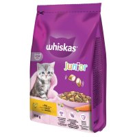 WHISKAS Junior Pui - Hrană Uscată pentru Pisici Tineri, 300g - 6