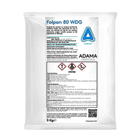 Fungicid Folpan 80WDG 5 kg Adama pentru vita de vie, mar, prun si legume - 1