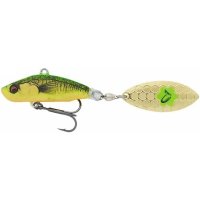 Spinnertail Savage Gear 3D Sticklebait Tail Spin, Sinking, 7.3cm, 13g, Firetiger - 1