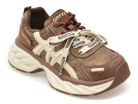 Pantofi sport GRYXX maro, model 65336 din piele ecologica pentru femei - 1