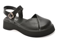 Pantofi GRYXX negri, 5161, din piele naturala - 1