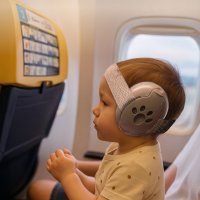 Casti antifonice pentru copii Zazu Kids Earmuffs Bej - 2
