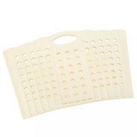 Cos de rufe pliabil Beige, cu doua manere robuste, dimensiune 42 x 24 x 29 cm - 5