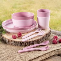 Set 2 farfurii Reer Growing Plate roz - 3