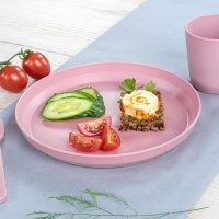 Set 2 farfurii Reer Growing Plate roz - 4