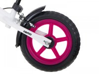 Bicicleta copii fara pedale Gimme Nemo Pink, 11 inch, de la 2 ani, inaltimea recomandata 85-110 cm, roti din material EVA rezistent, ghidon si scaun reglabile pe inaltime, frana de mana, inaltime sezut 32-48 cm - 3