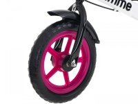 Bicicleta copii fara pedale Gimme Nemo Pink, 11 inch, de la 2 ani, inaltimea recomandata 85-110 cm, roti din material EVA rezistent, ghidon si scaun reglabile pe inaltime, frana de mana, inaltime sezut 32-48 cm - 12