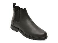 Ghete GEOX U66CJA pentru Barbati, Negre din Piele Naturala - 1