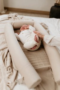 Cuib modular pentru bebelusi Sleepee, roz - 5