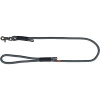 Trixie Lesa Coarda, S - XL: 1 m/ 10 mm, Negru/ Gri - 1