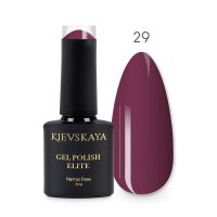 Kievskaya Elite 29, oja semipermanenta Burgundy-Pruna HEMA Free, 7 ml - 1