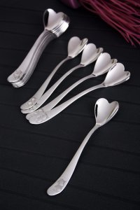 Set linguri, 12 bucati OZD Argintiu 11 cm - 1