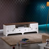 Comoda TV Gazel170Lk Alb-Maro - 1